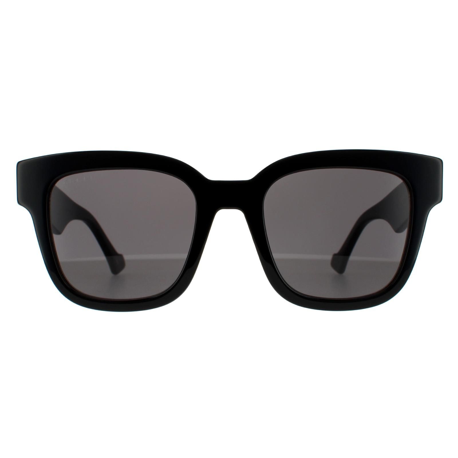 Gucci Rectangle Black Grey GG0998S Sunglasses image 1