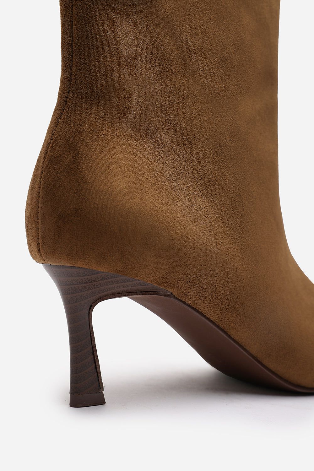 Where's That From 'Aubrey' Suede Pointed Toe Ankle Low Heel Boot image 6