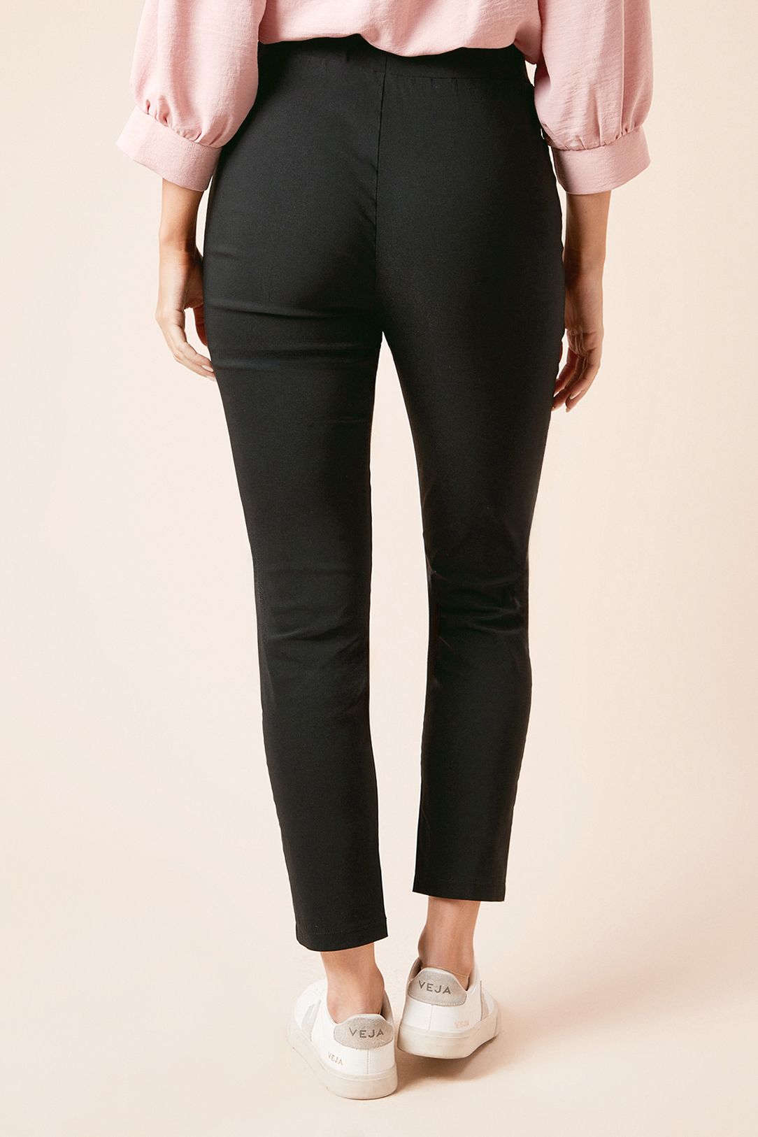 Dorothy Perkins Bengaline Skinny Trousers Black image 3