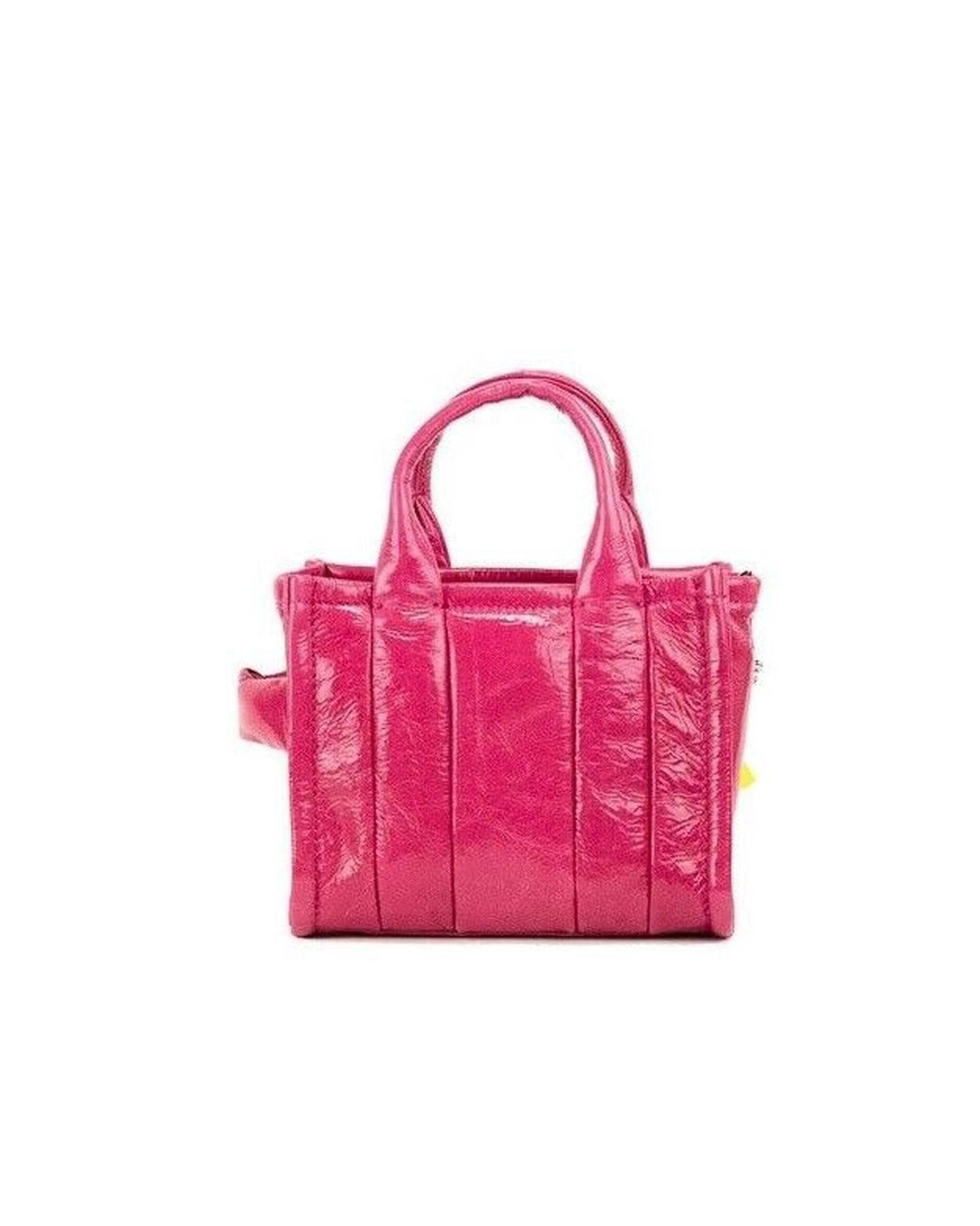 Marc Jacobs The Tote Bag Mini Pink Wo - Magenta Crossbody Bags image 2