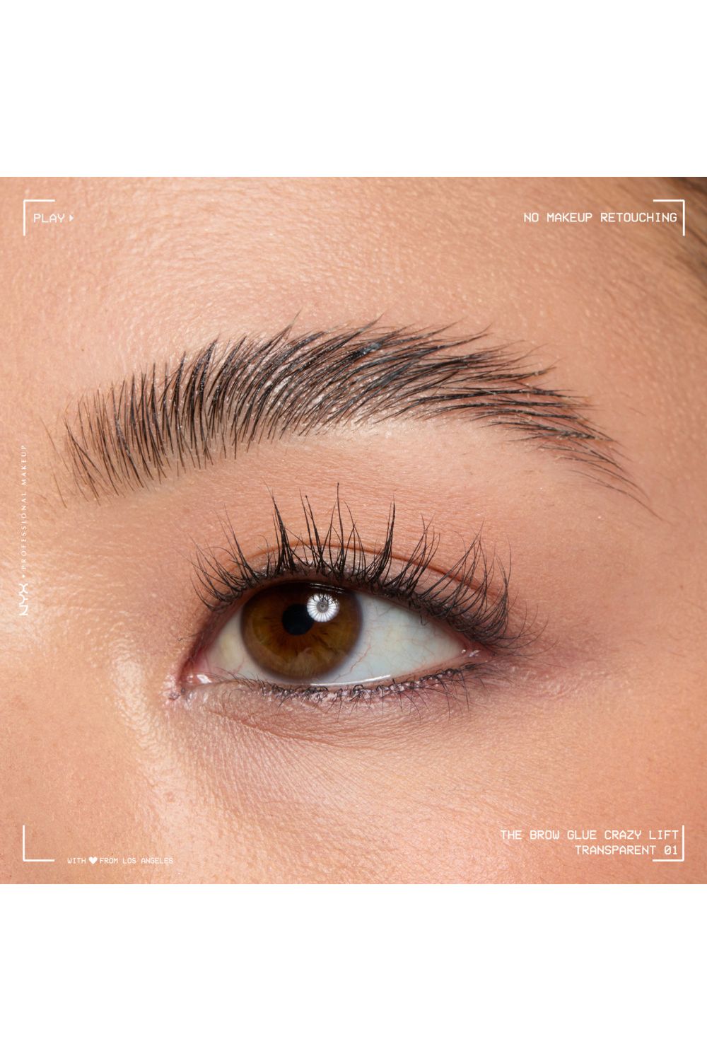 NYX Professional Makeup The Brow Super Glue 7ml Transparent image 10