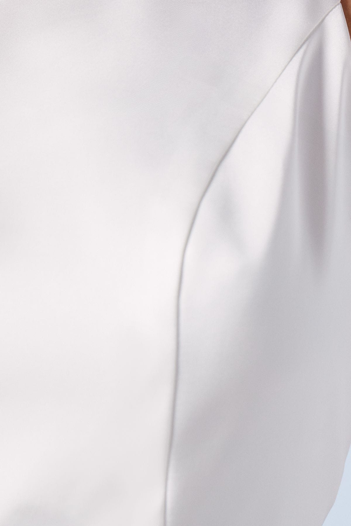 Oasis Satin Racer Bridal Top Ivory image 5