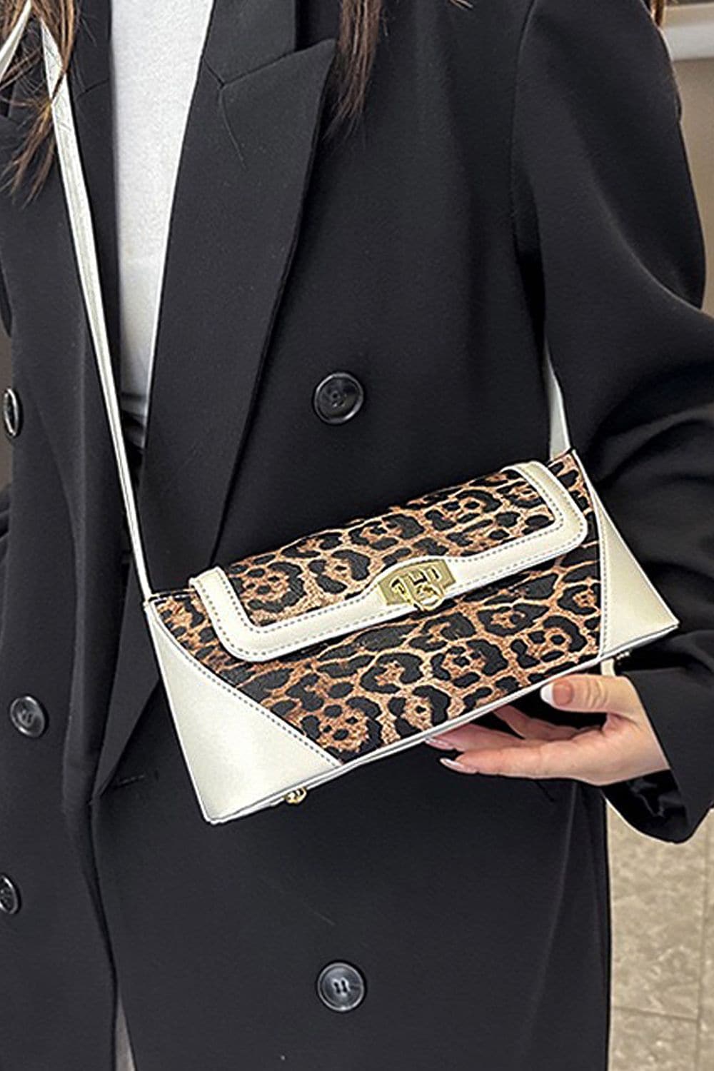 XY London 'Tiff' Women's Leopard Pattern Shoulder Bag image 2