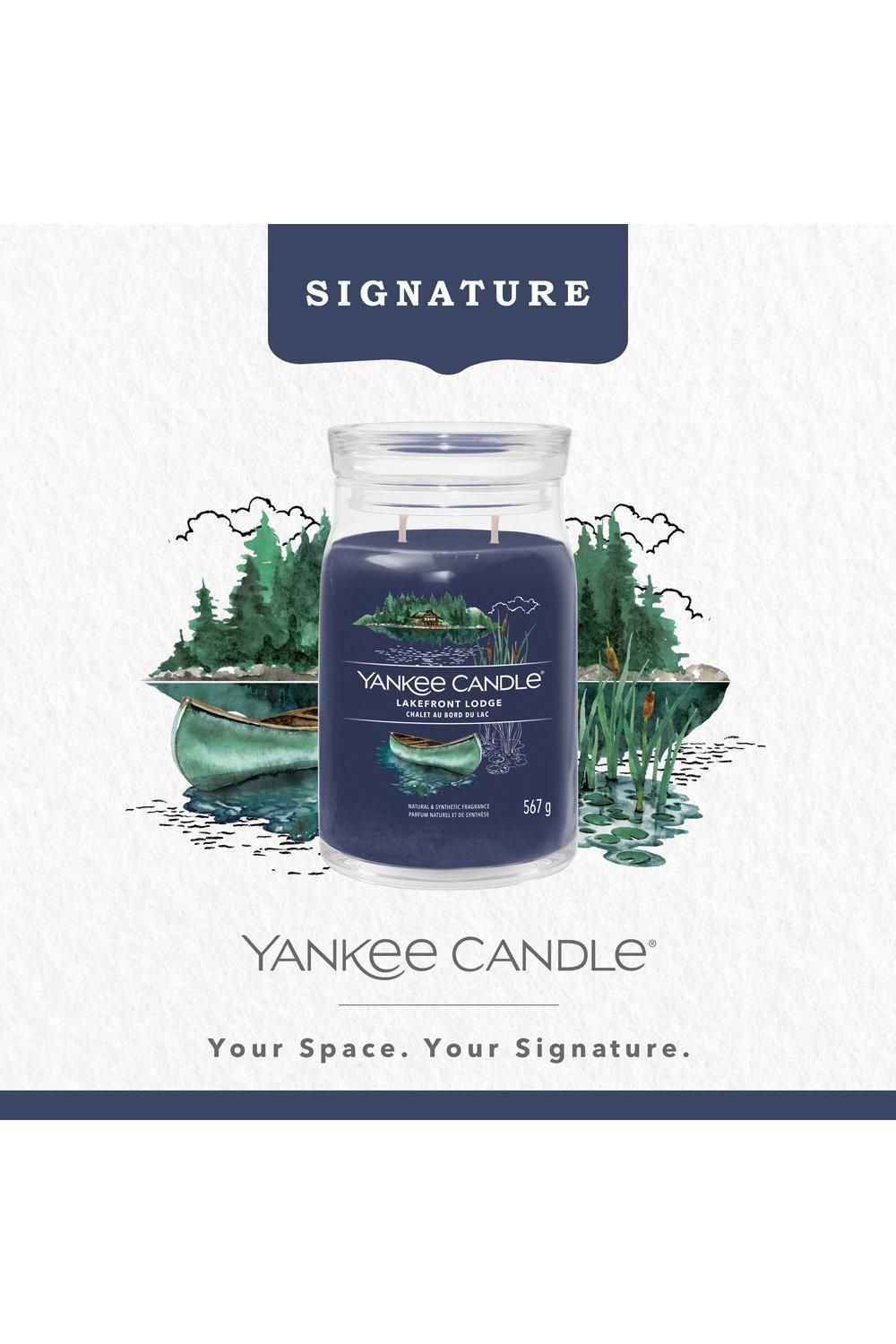 Yankee Candle Signature Large Jar Lakefront Lodge Blue image 2