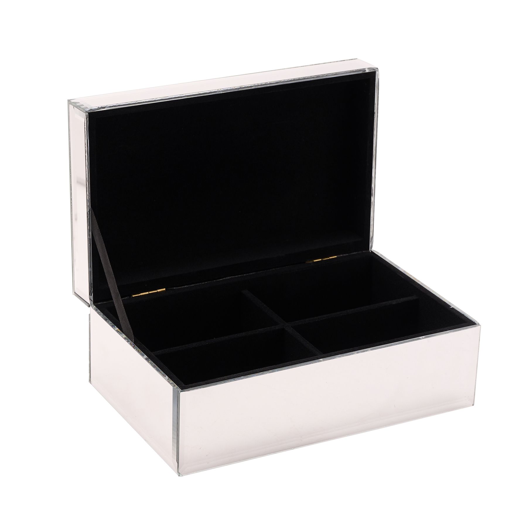 Hestia Crystal Rectangle Jewellery Box image 4