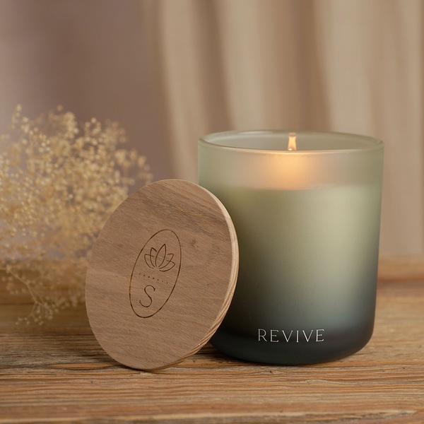 Serenity Revive Candle Bergamot, Fir Balsam, Cedarwood