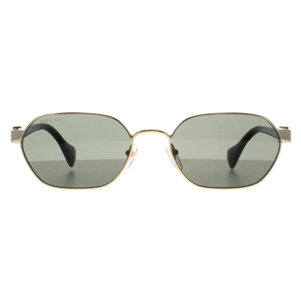 Gucci Oval Gold Grey GG1593S