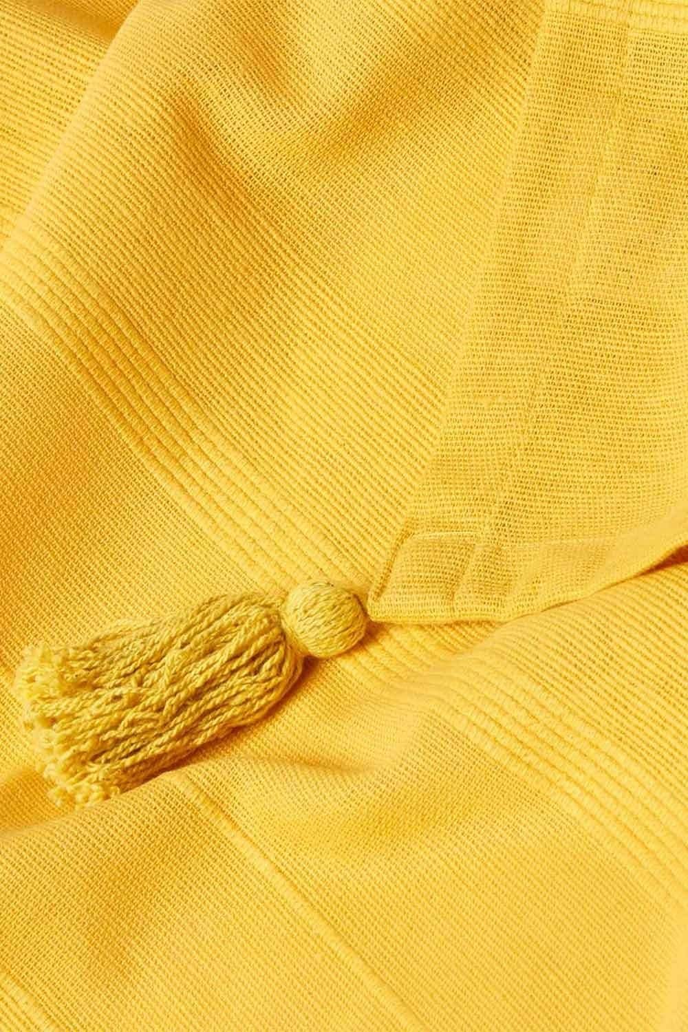 Homescapes Cotton Rajput Ribbed Throw image 5