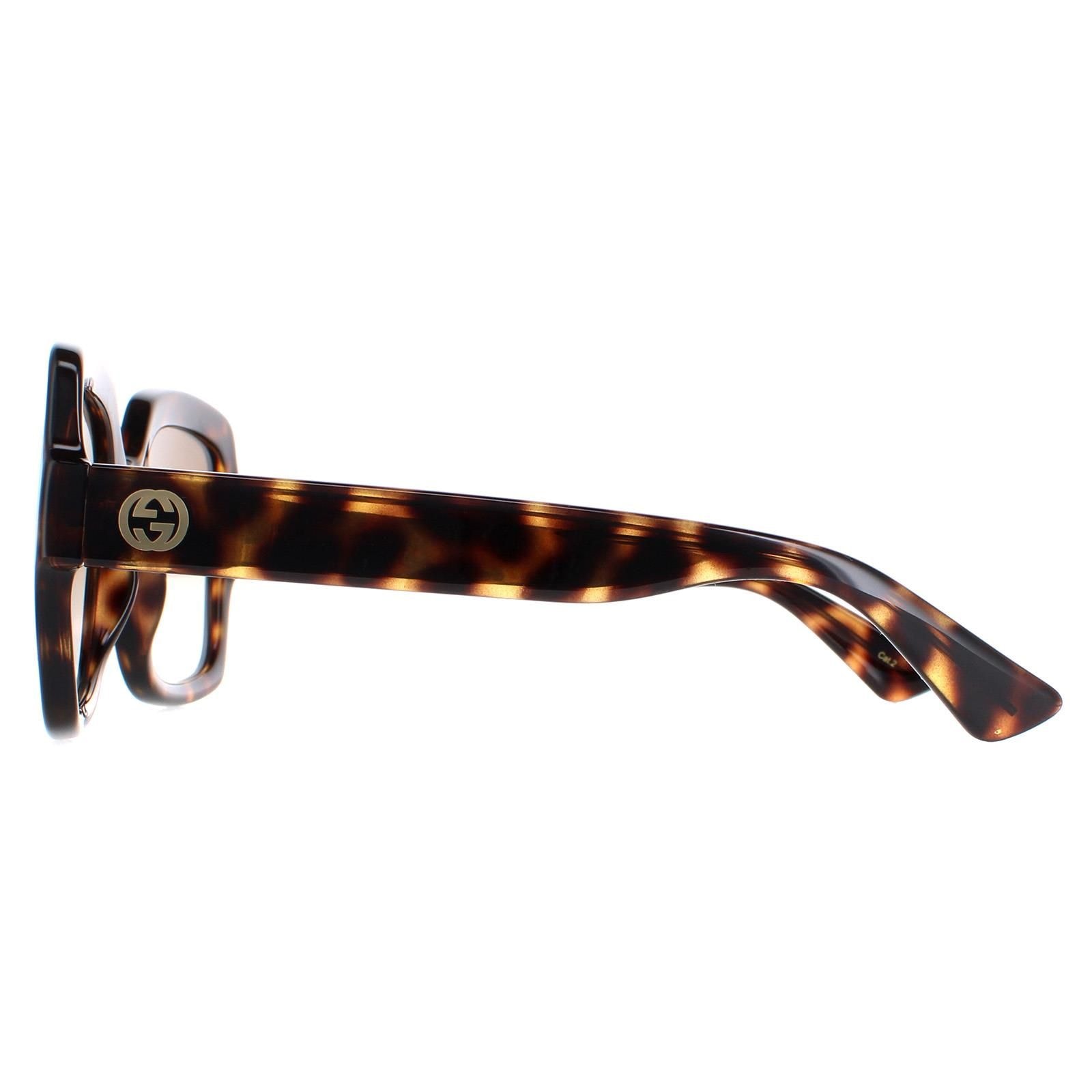 Gucci Square Havana Brown Gradient GG1337S image 3
