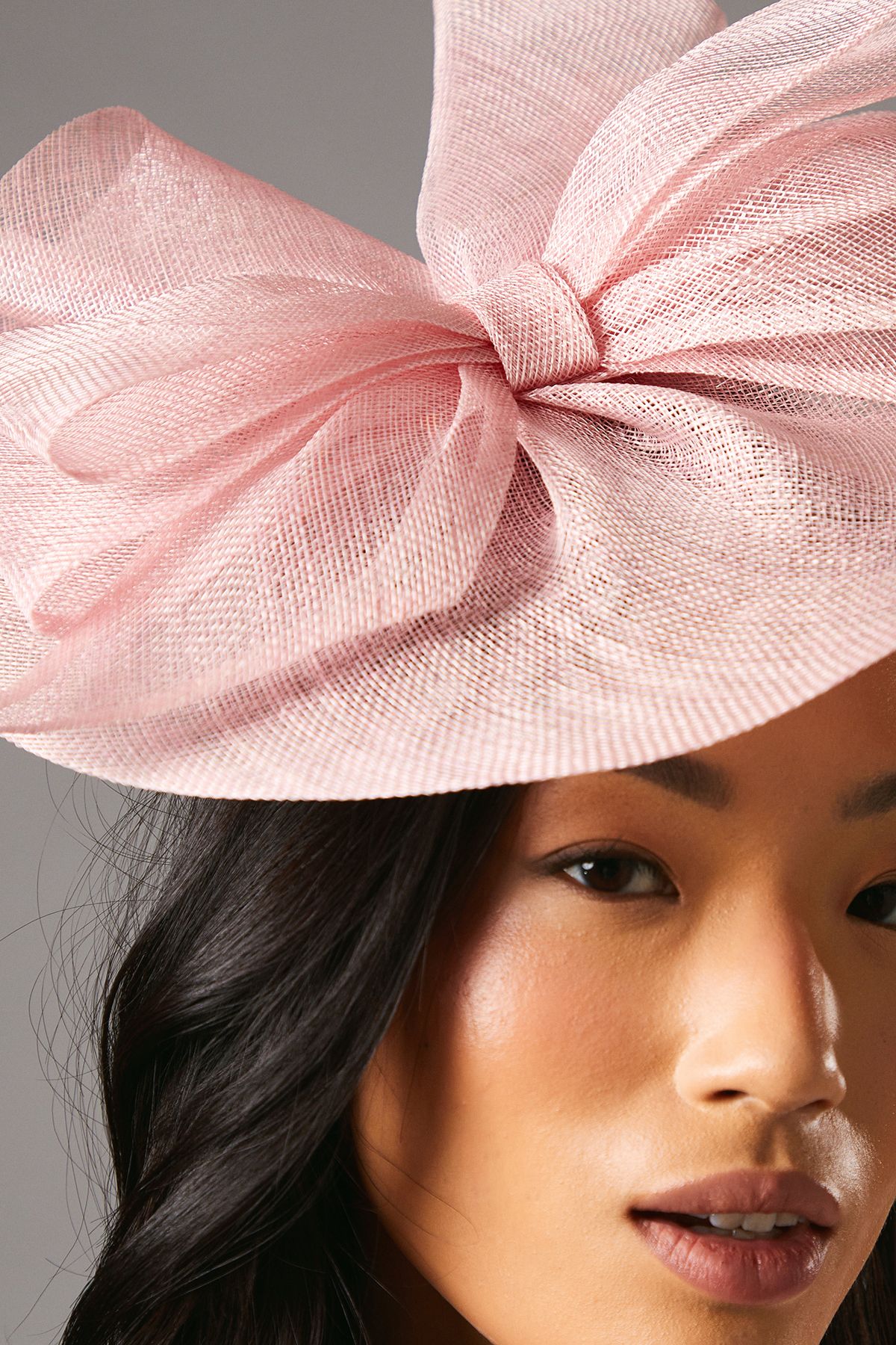 Coast Layered Bow Detail Fascinator Blush image 3