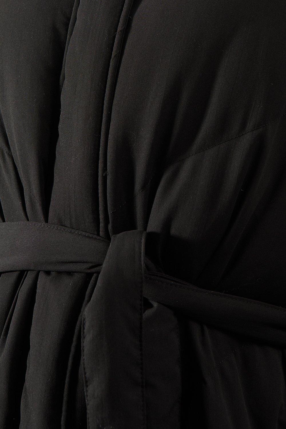 MissPap Longline Puffer Coat Black image 5