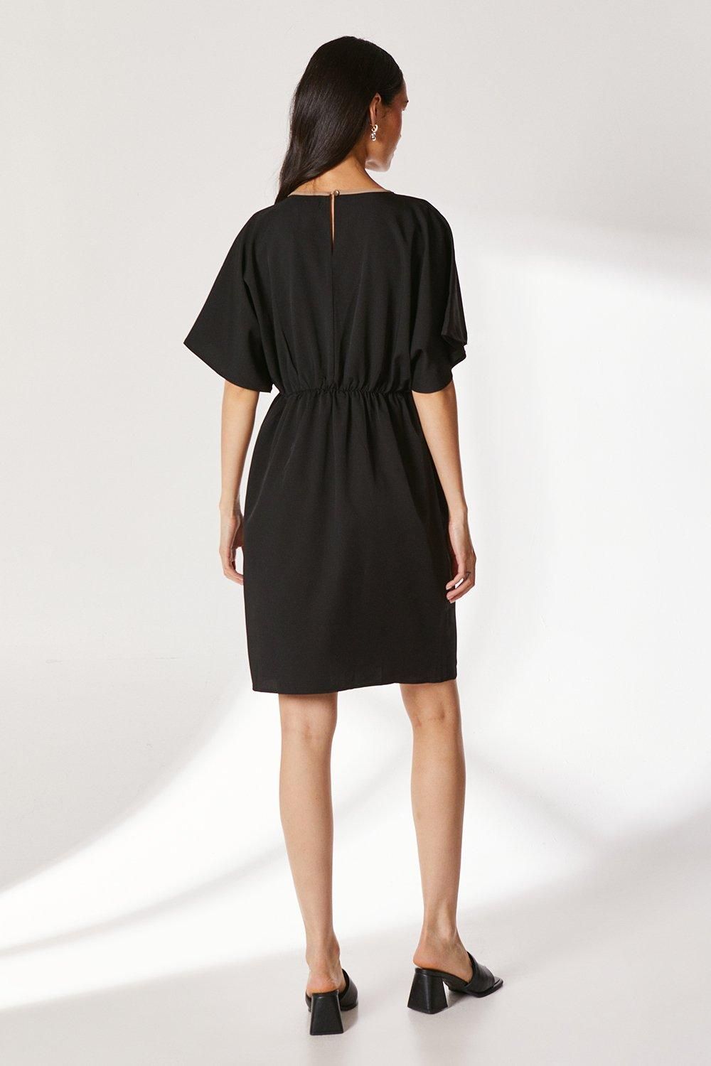 Principles Contrast Detail Dress Camel image 3