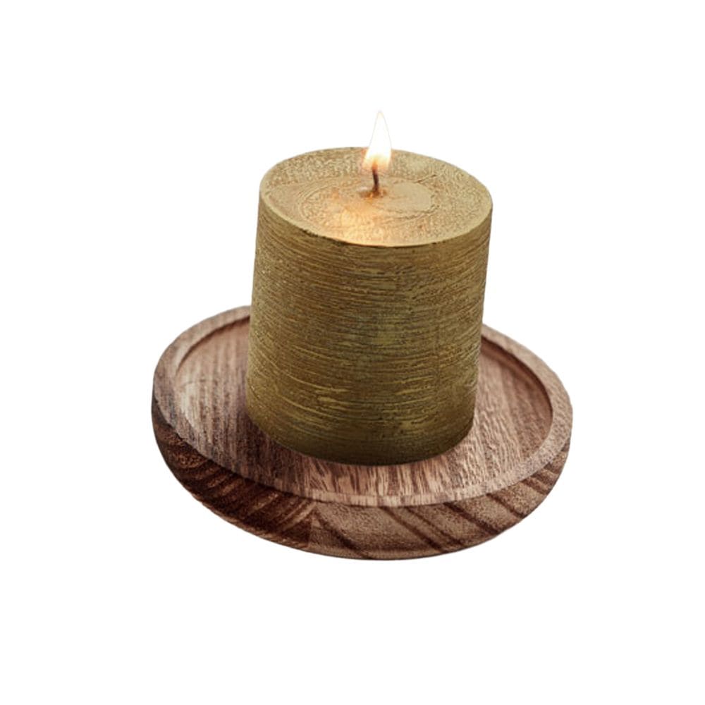 MidOcean Pentas Round Wooden Scented Candle image 2
