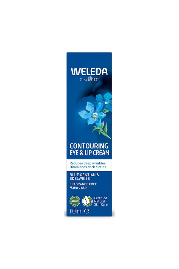 Weleda Blue Gentian & Edelweiss Contouring Eye and Lip Cream 10ml Multi