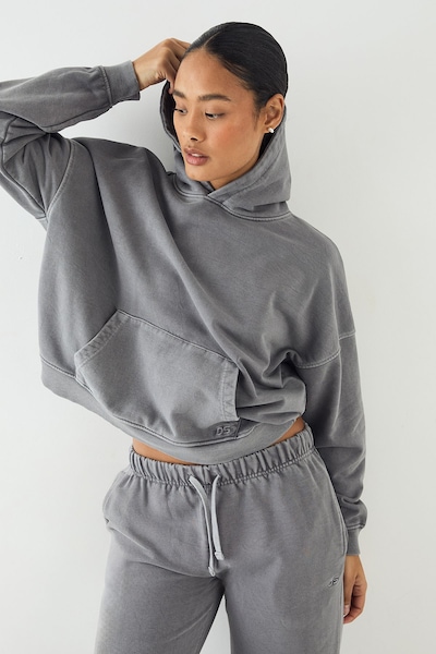 DSGN Studio DSGN Studio Premium Heavyweight Washed Oversized Hoodie Charcoal