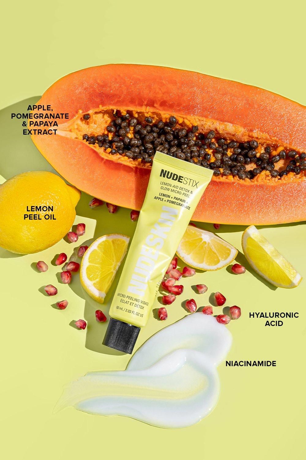 Nudestix Nudeskin Lemon-Aid Detox & Glow Micro-Peel Multi image 6