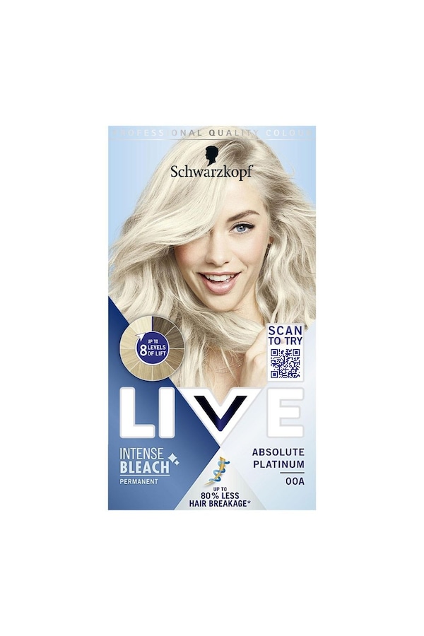 Schwarzkopf Live Absolute Intense 'Hair Dye' 00A Platinum Blonde