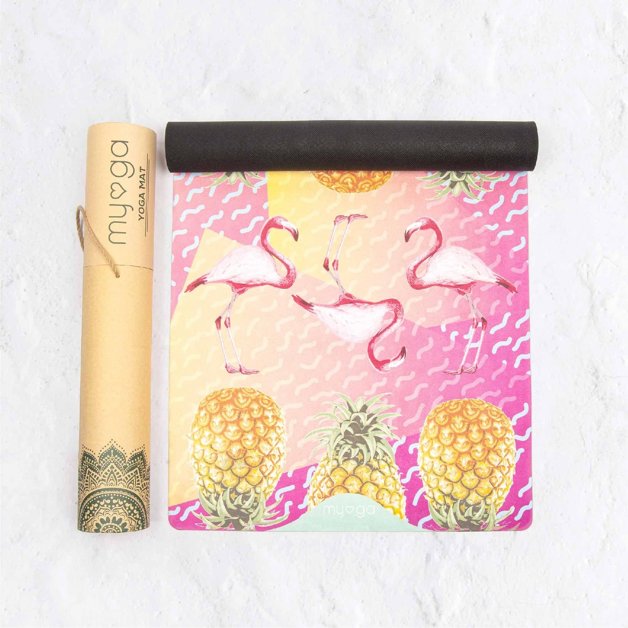 Myga Tropical Luxurious Vegan Suede Yoga Mat image 1