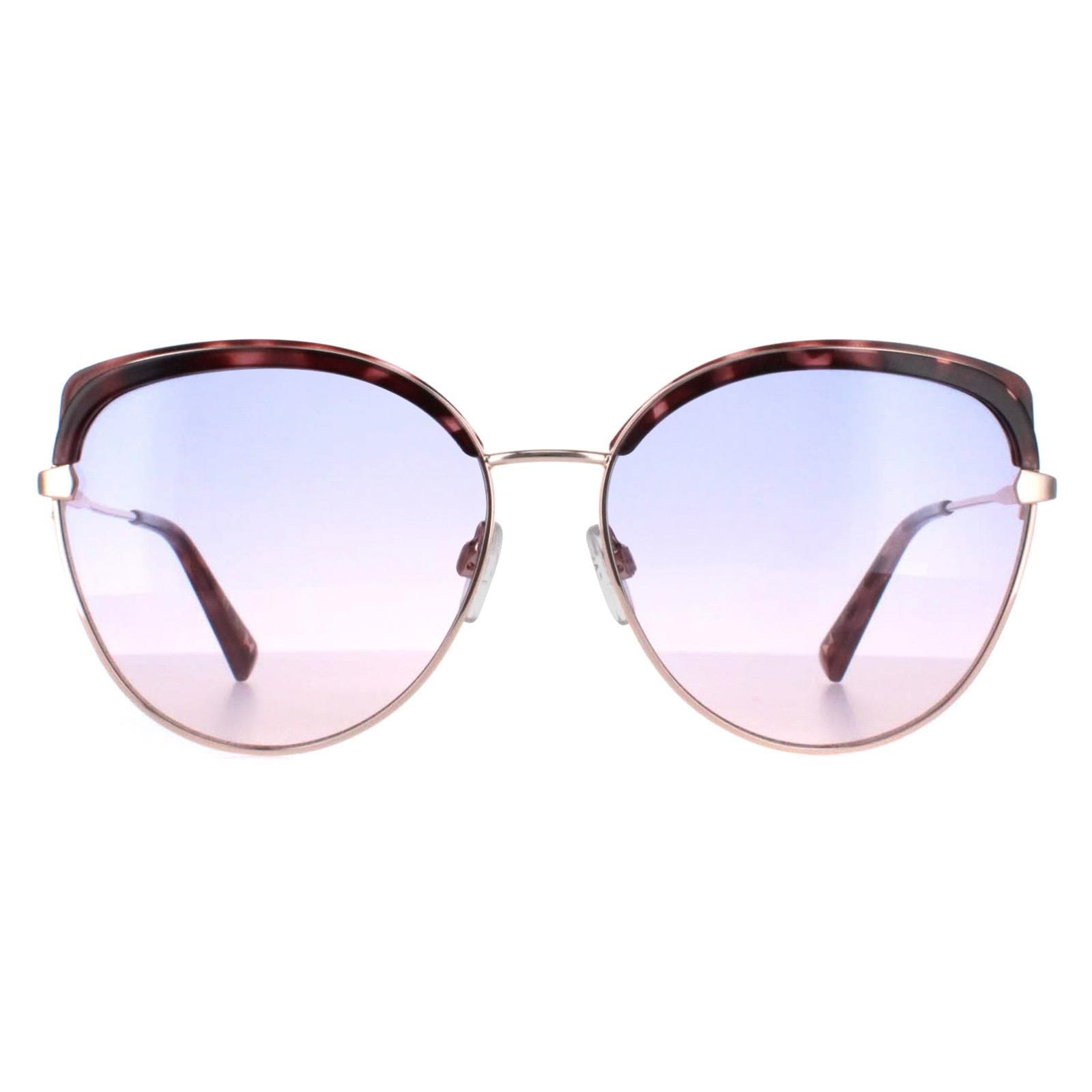 Ted Baker Cat Eye Rose Gold Tortoise Purple Pink Gradient TB1661 Tama image 1