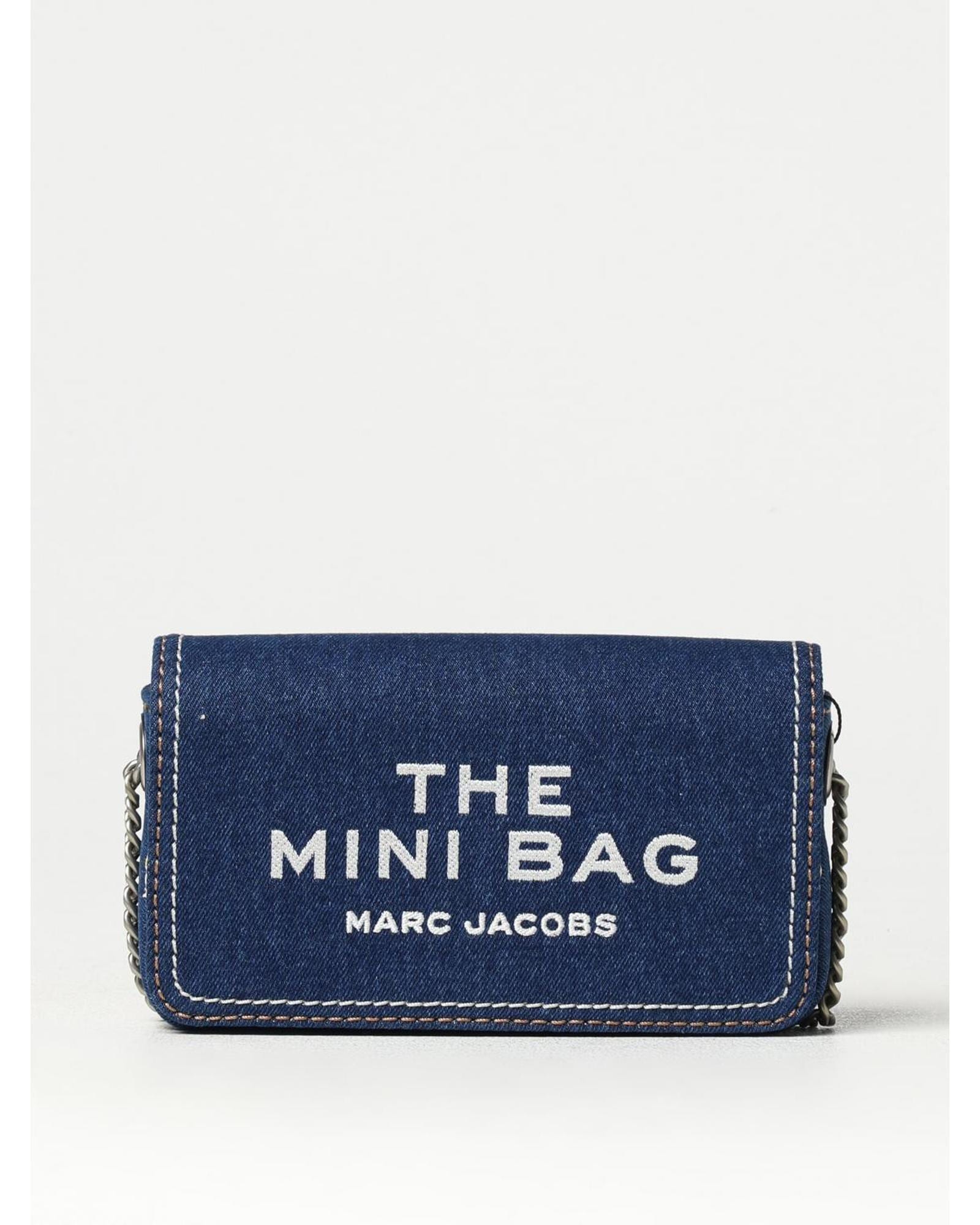 Marc Jacobs Mini Denim Crossbody Bag Wo - Black image 1