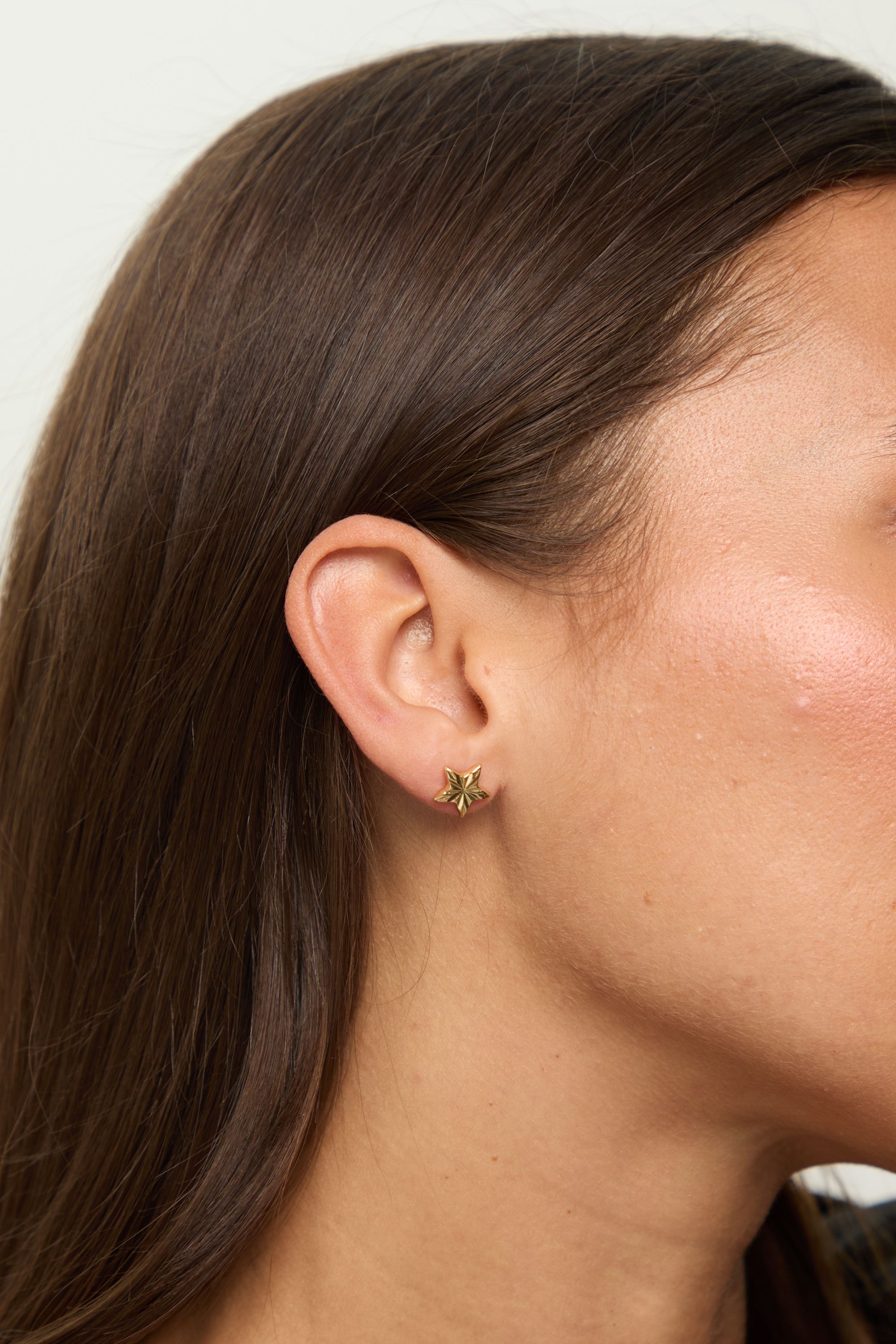 Jon Richard 18K Gold Plated Star Earrings - Gift Cracker image 3