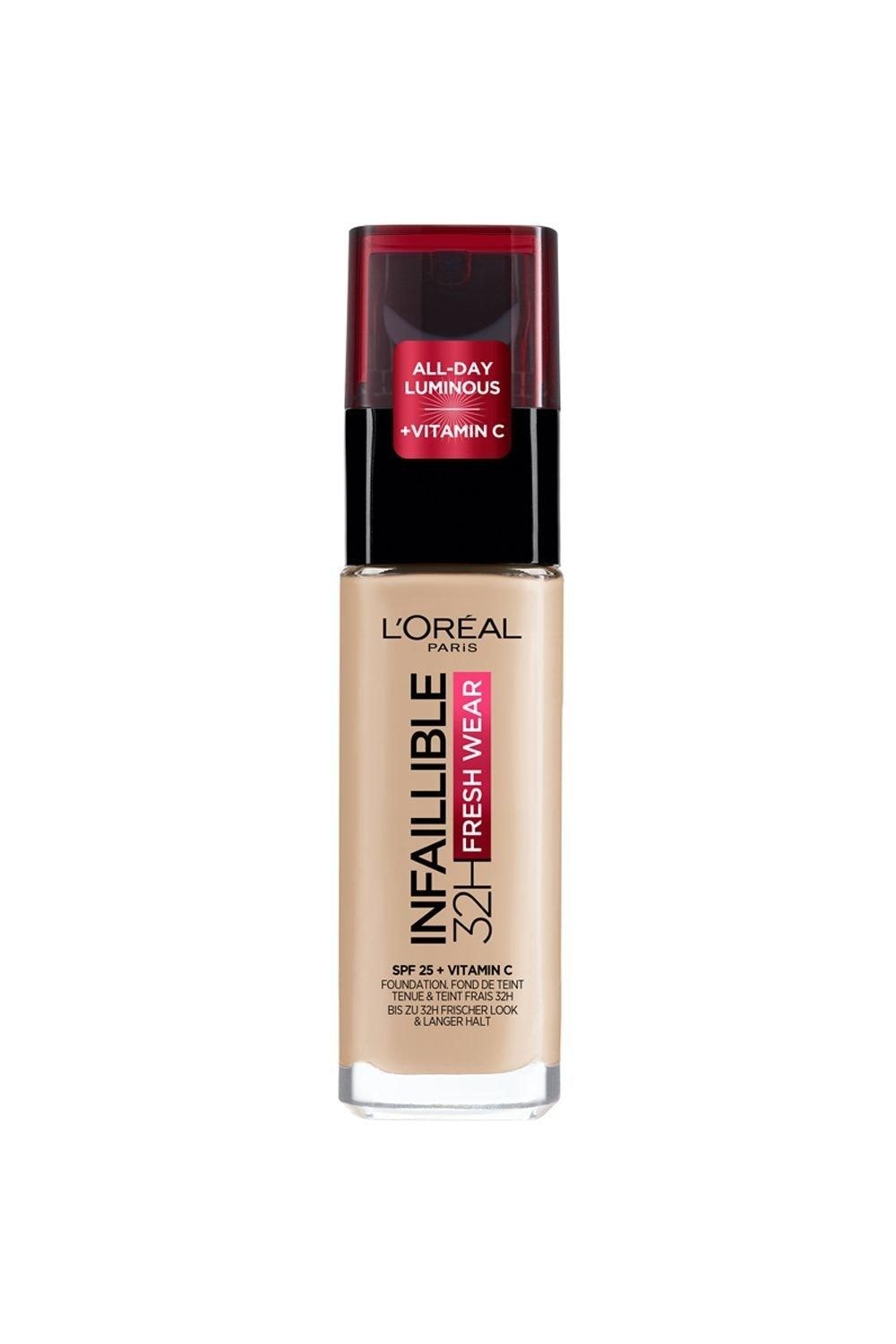 L'Oréal Paris Infaillible 32H Fresh Wear Foundation 130 True Beige image 1