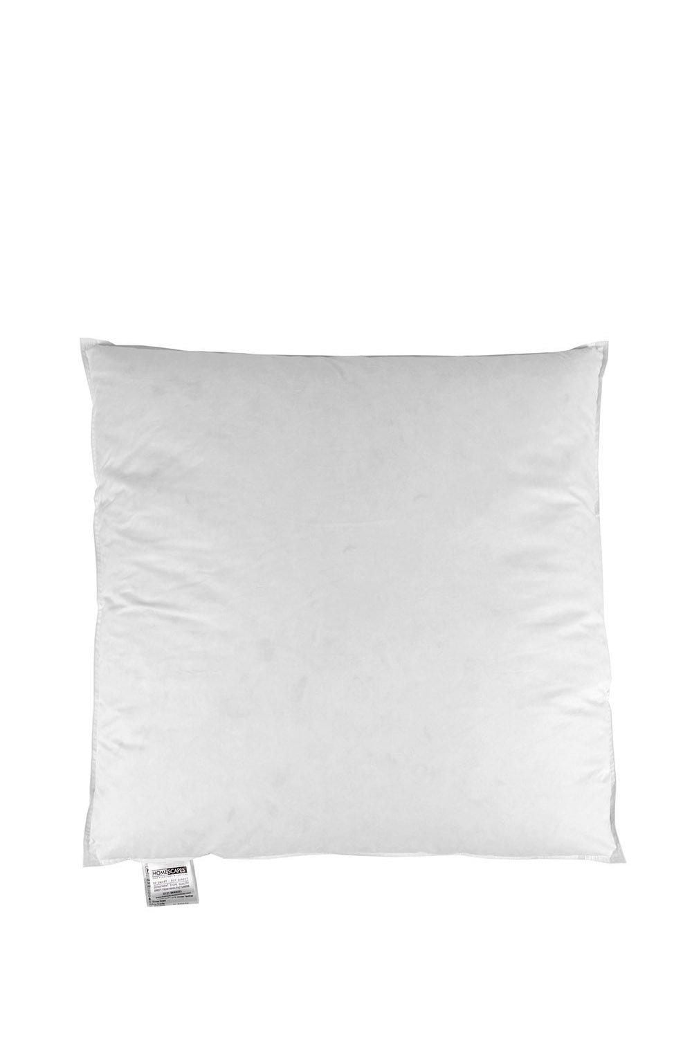 Homescapes Goose Feather and Down Euro Square Pillow 65 x 65 cm image 1