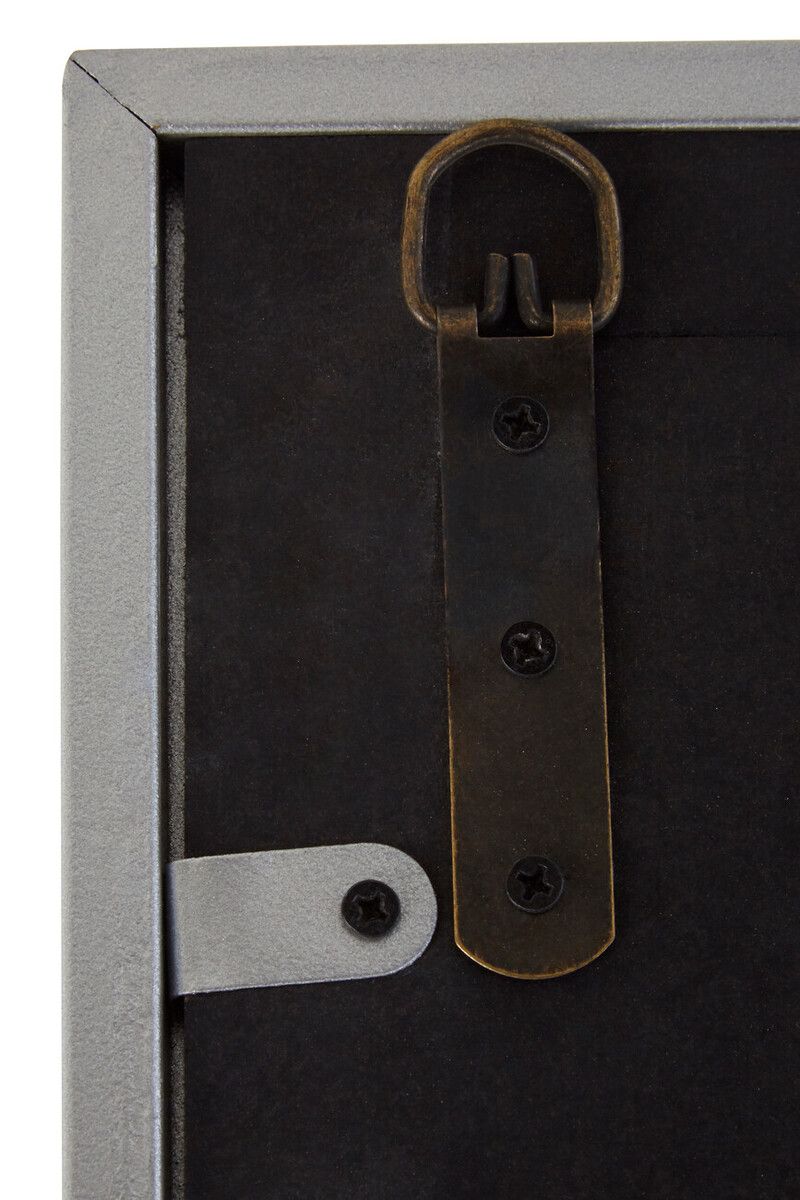 Orsina Large Silver Frame Wall Mirror, Reflective Wall Mirror For Modern Interiors, Mirror With Metal Frame image 5