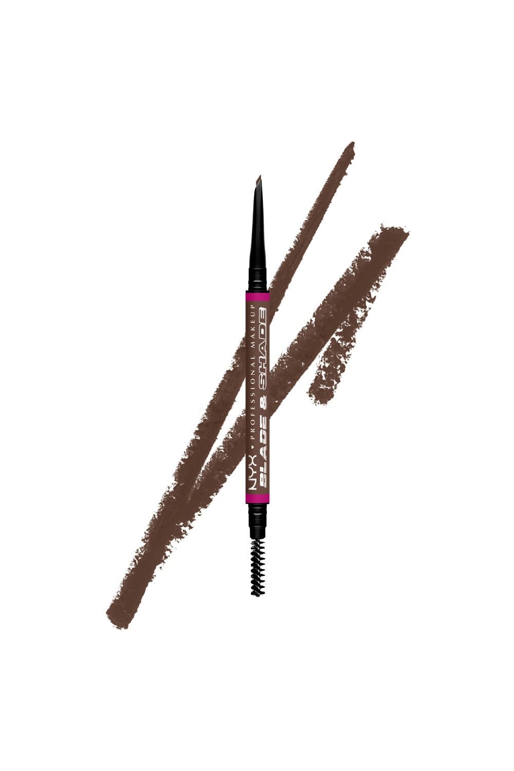 NYX Professional Makeup Blade & Shade, Nano Brow Mechanical Pencil 0.06g Brunette image 1
