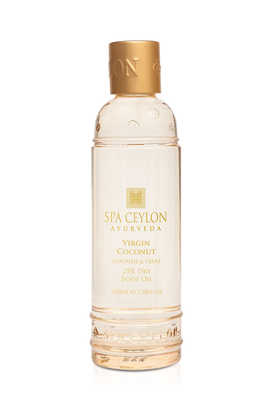 Spa Ceylon Virgin Coconut - Nourish & Treat - 25 Percent Dry Body Oil -100ml image 1