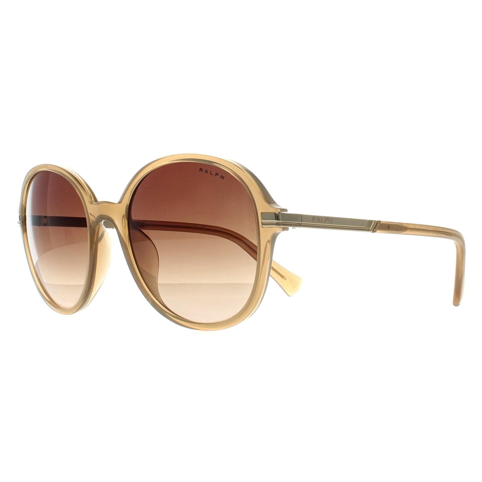 Ralph by Ralph Lauren Round Shiny Milky Light Brown Brown Gradient RA5297U image 2