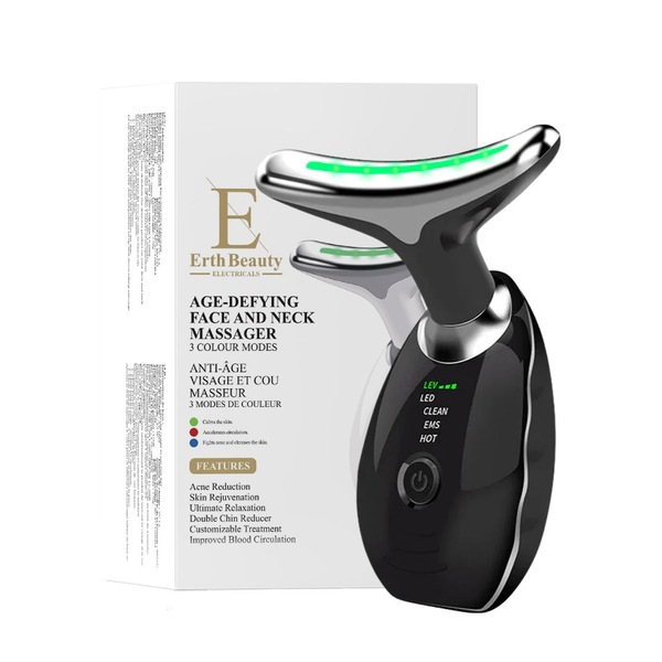 Erth Skin London Age-Defying Face and Neck Massage-  Black