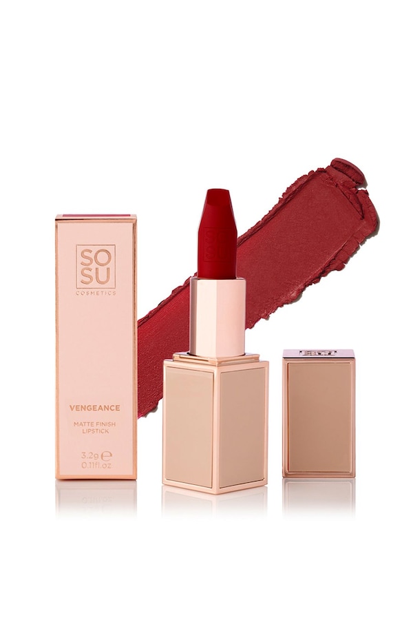 SOSU Cosmetics Matte Lipstick 3.7g Vengeance Matte