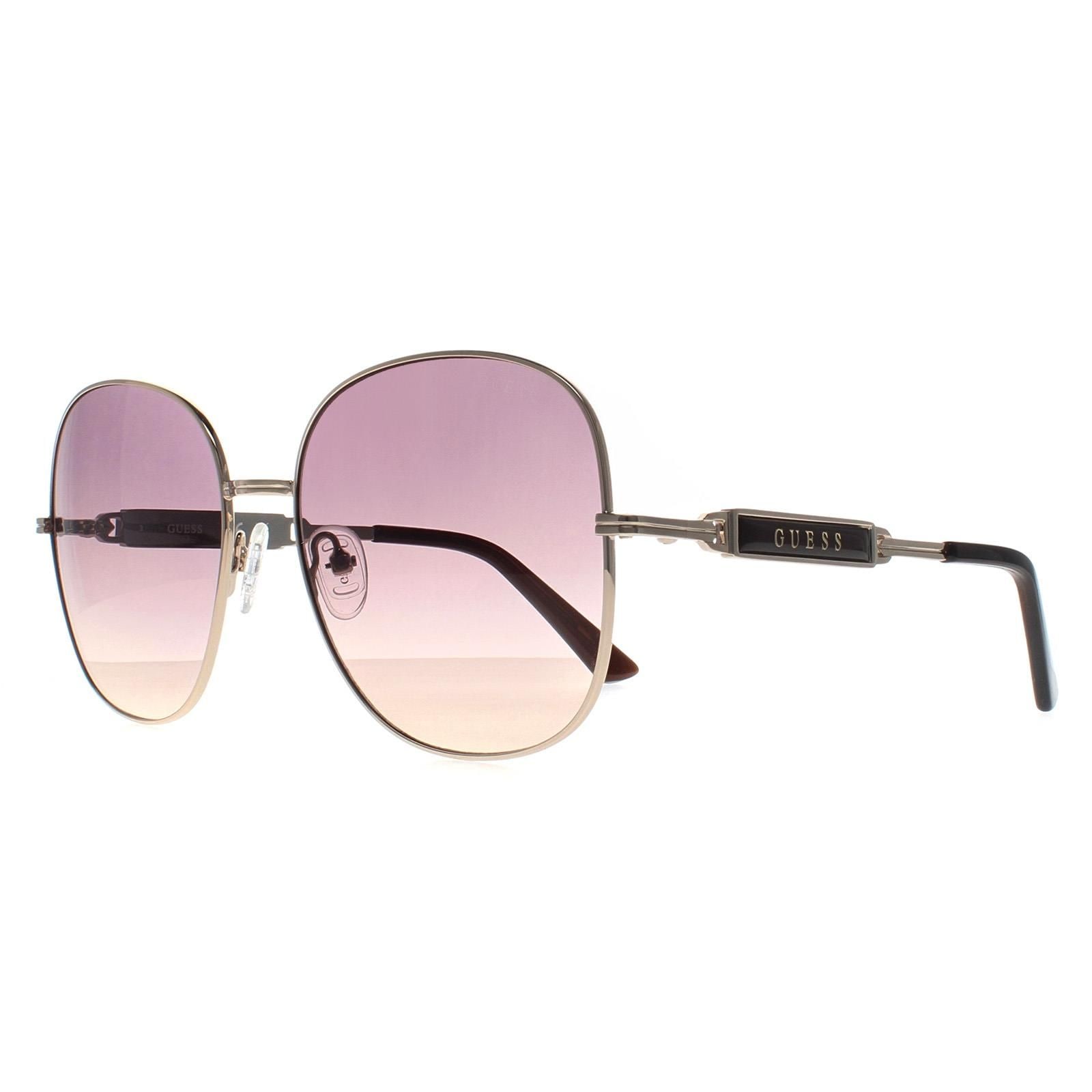 Guess Oval Gold Bordeaux Gradient GF6190 image 2