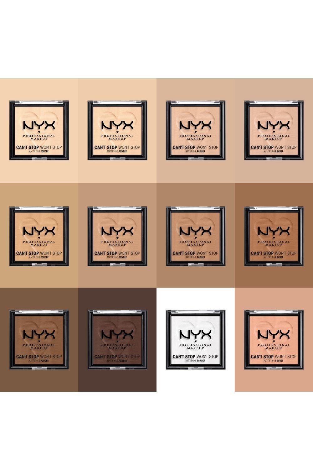 NYX Professional Makeup Can't Stop Won't Stop Mattifying Lightweight Powder Light Medium image 7