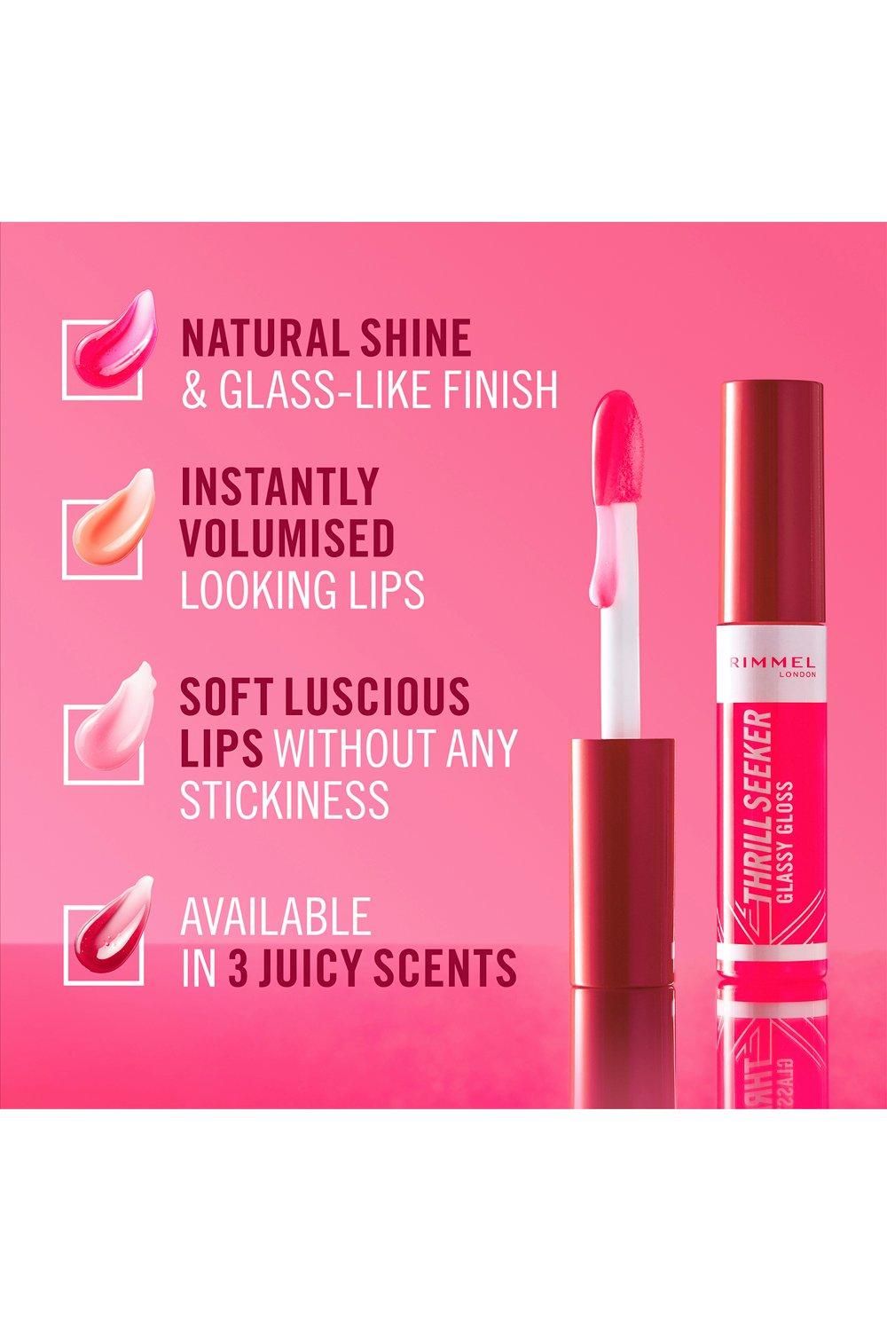 Rimmel London Thrill Seeker Glassy Gloss 150 Pink Candy image 3
