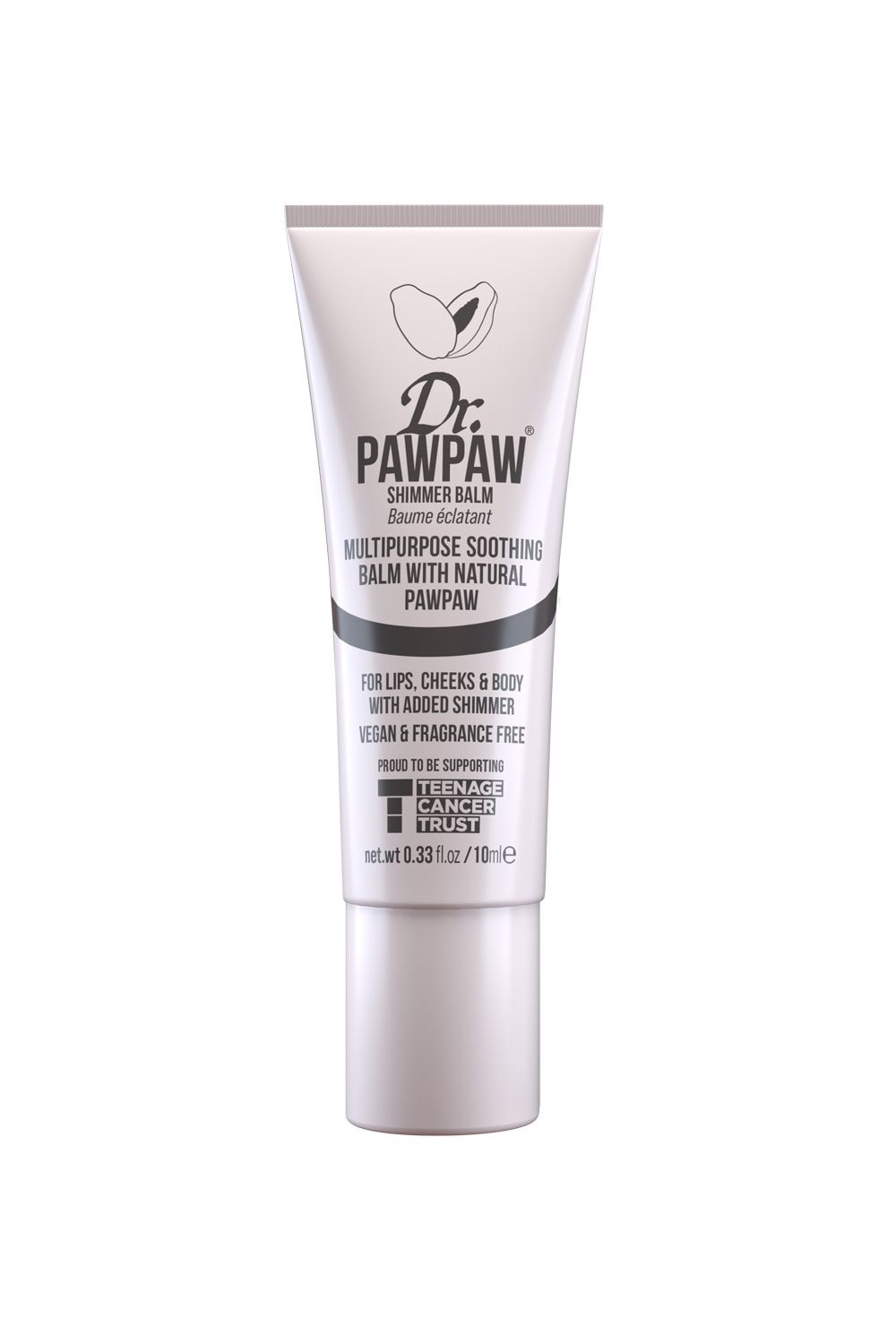 Dr. Paw Paw Shimmer Balm 10ml X Teenage Cancer Trust Multi image 2