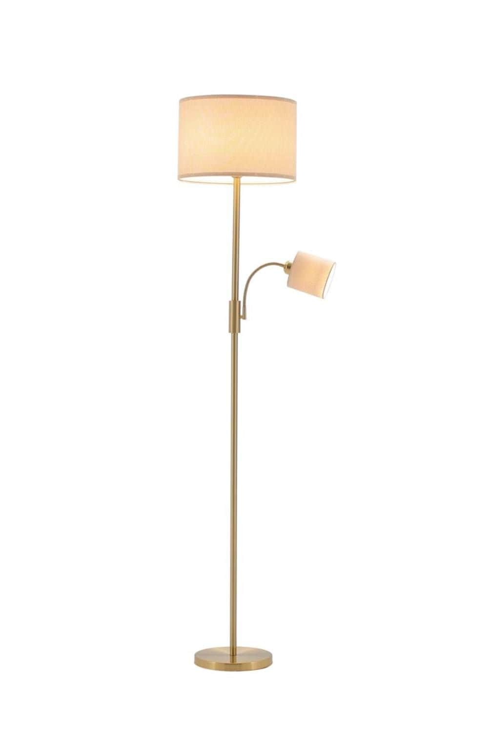 Living and Home 2-Light Floor Standing Lamp with Adjustable Head image 4