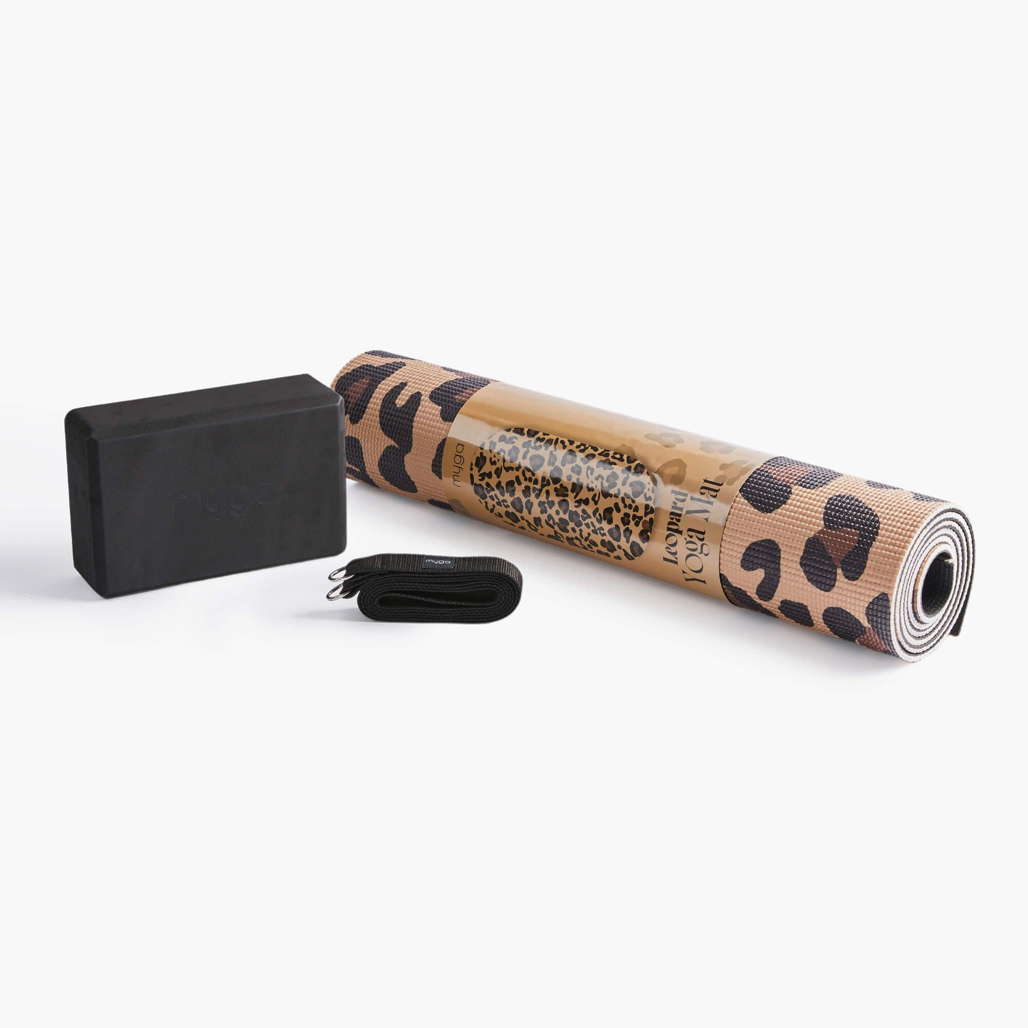 Myga Leopard Yoga Set image 3