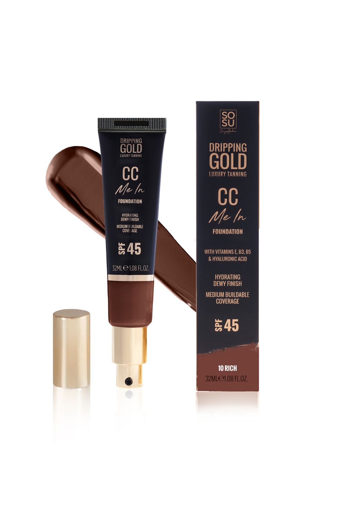 Dripping Gold CC Cream SPF40 35ml Rich image 1