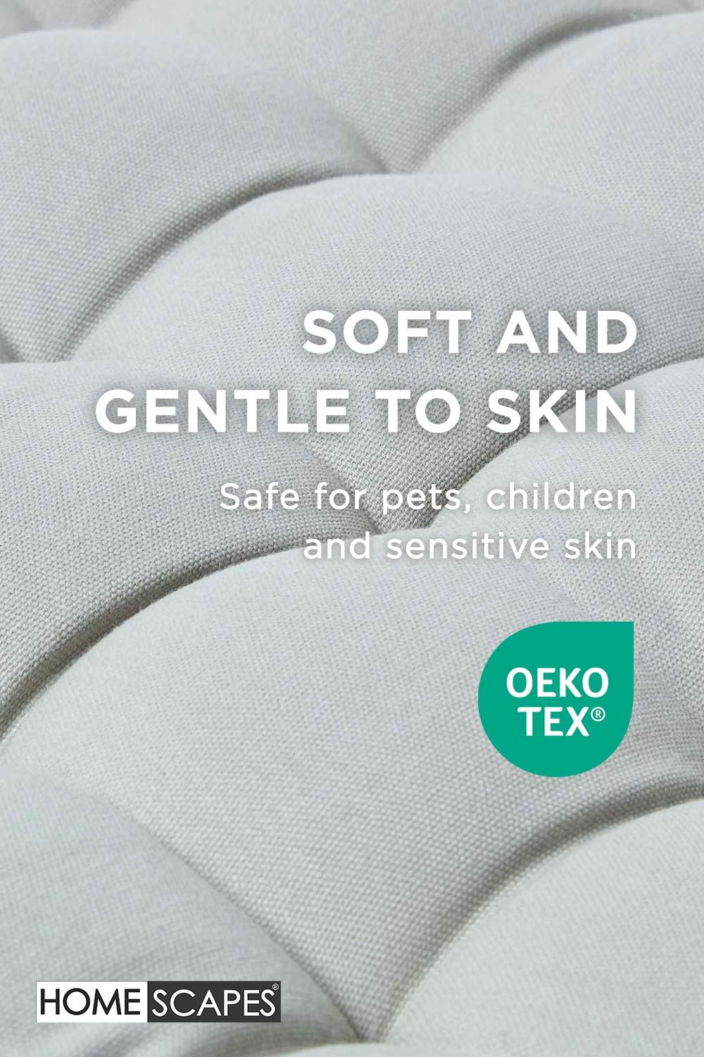 Homescapes Garden Bench Cushion Luxury 3 Seater Cotton Indoor Outdoor Pad, 143 x 48cm image 3