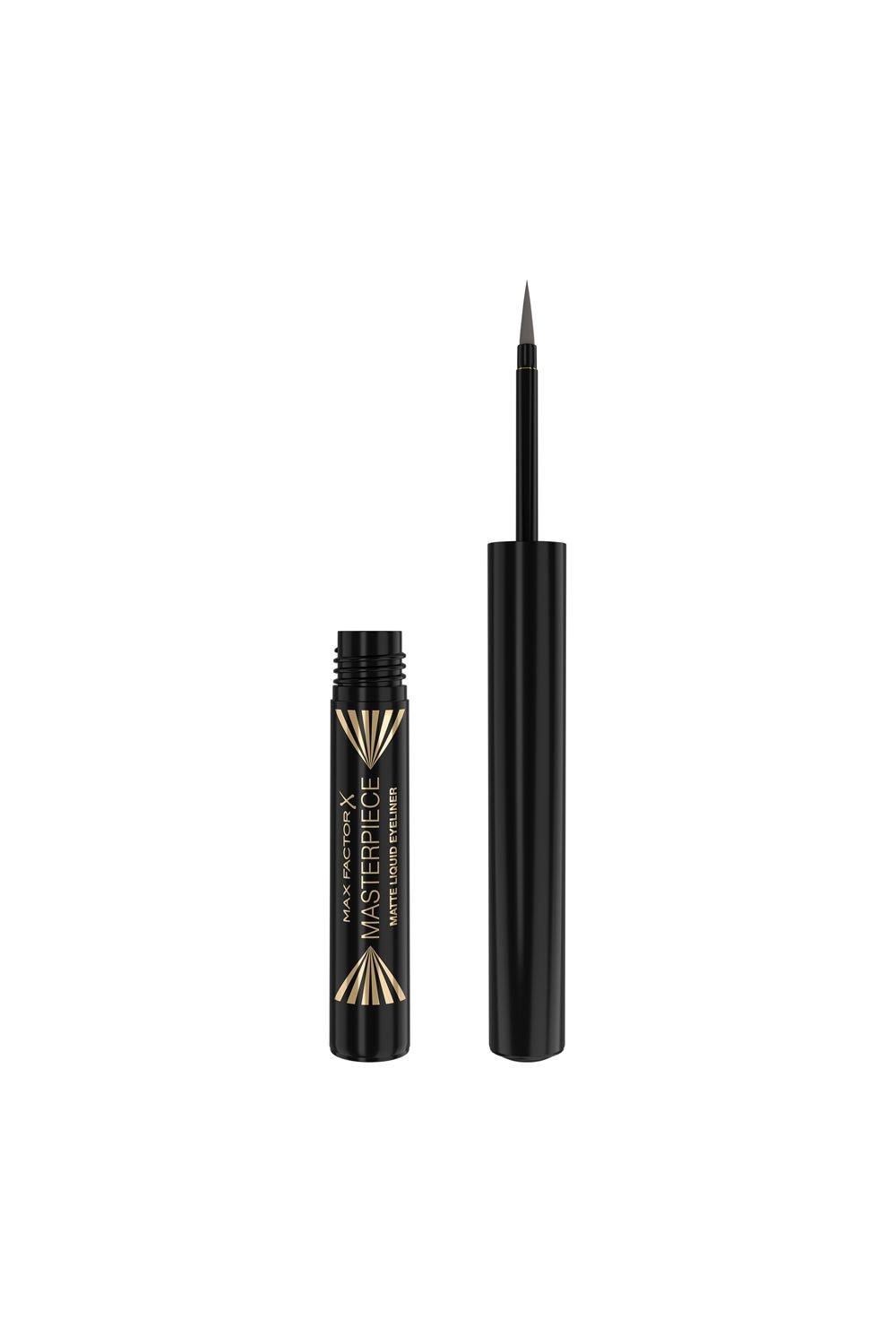 Max Factor Masterpiece Waterproof Matte Liquid Eyeliner Charcoal image 1