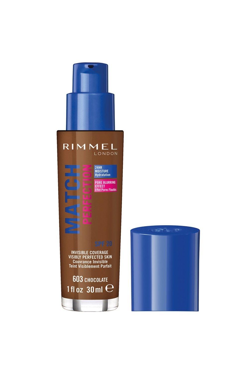 Rimmel London Match Perfection Foundation Chocolate 603 image 1