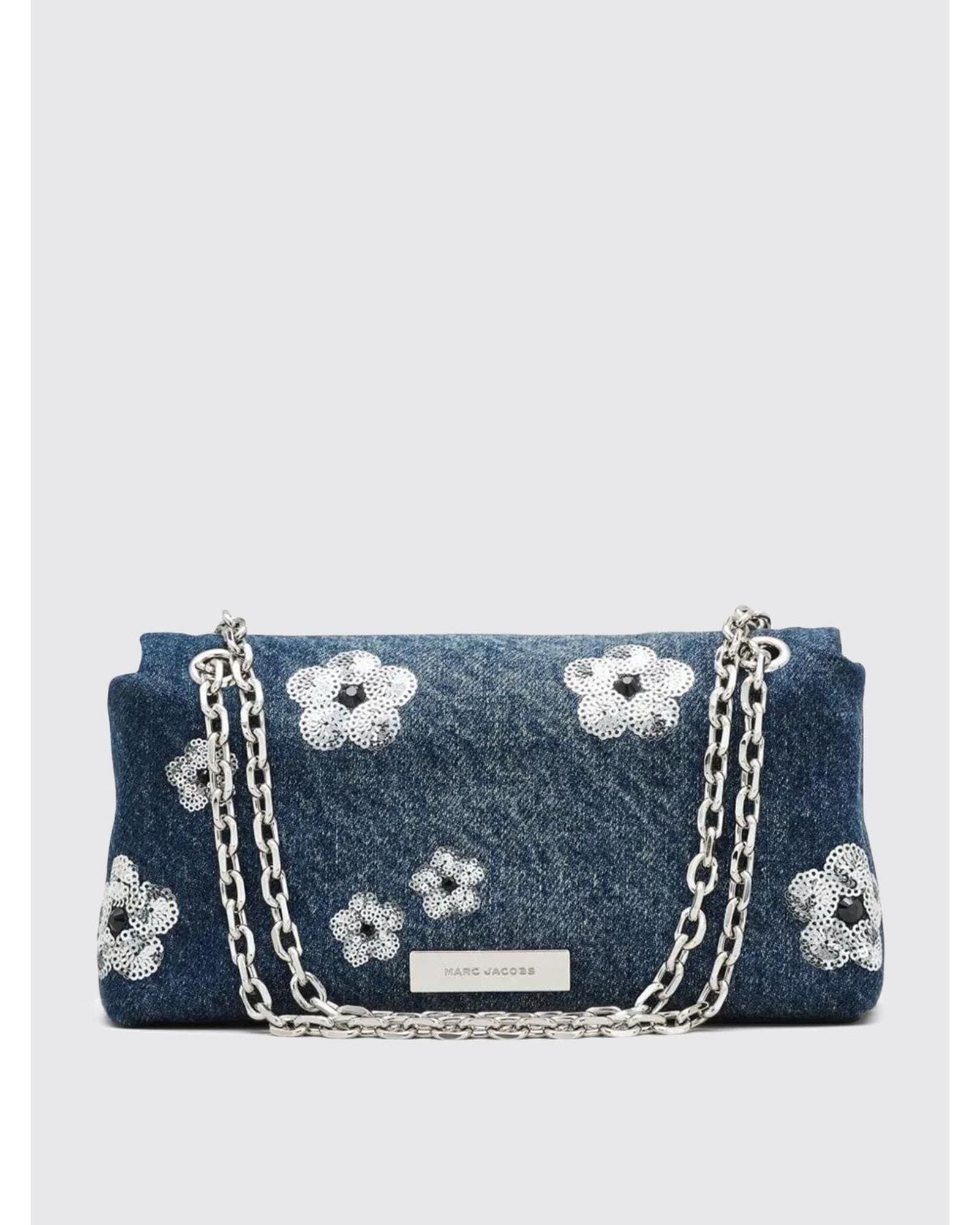 Marc Jacobs Softshot 21 Sequin Denim Crossbody Wo - Multicolor Clutch Bags image 3
