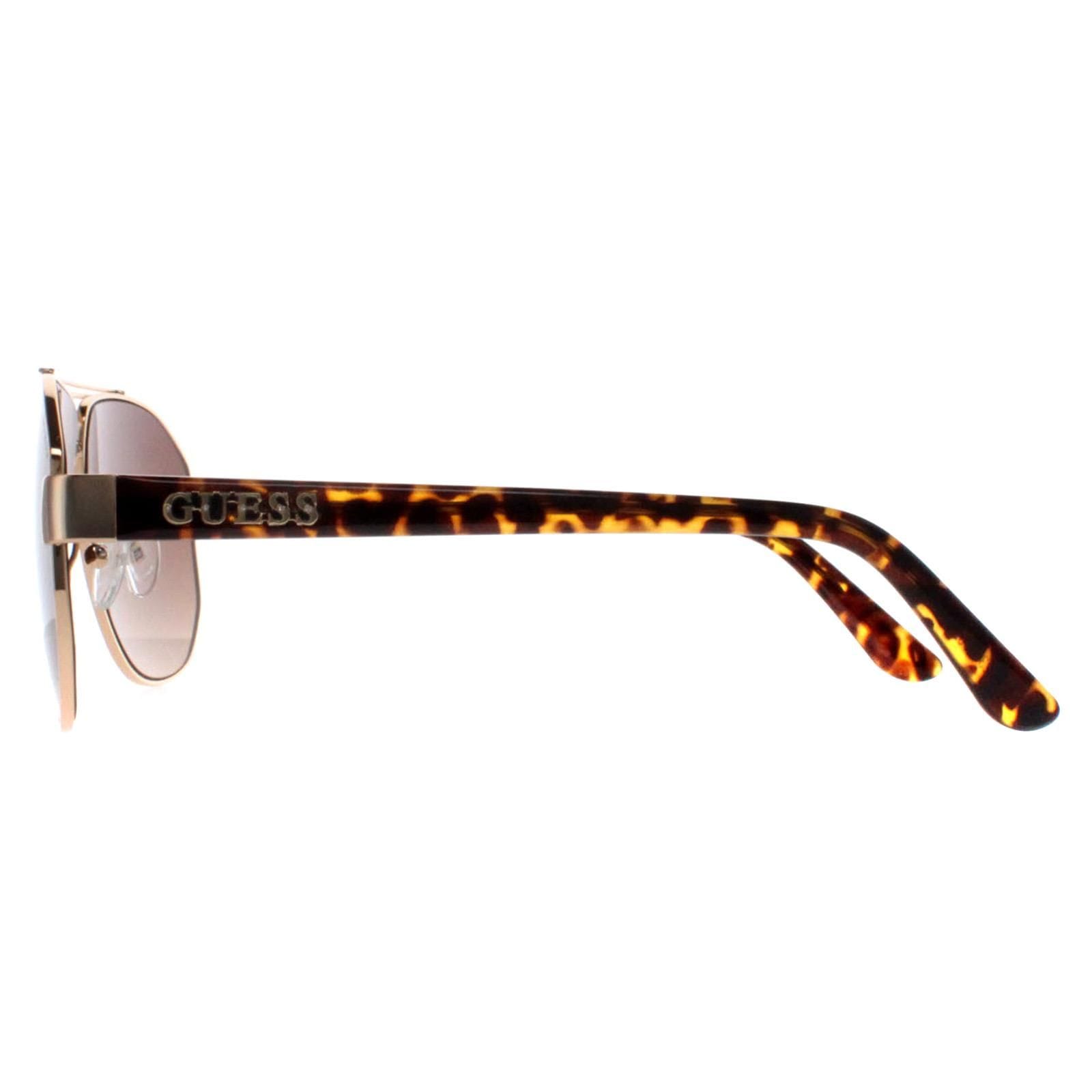 Guess Aviator Gold Brown Gradient GF6145 image 3