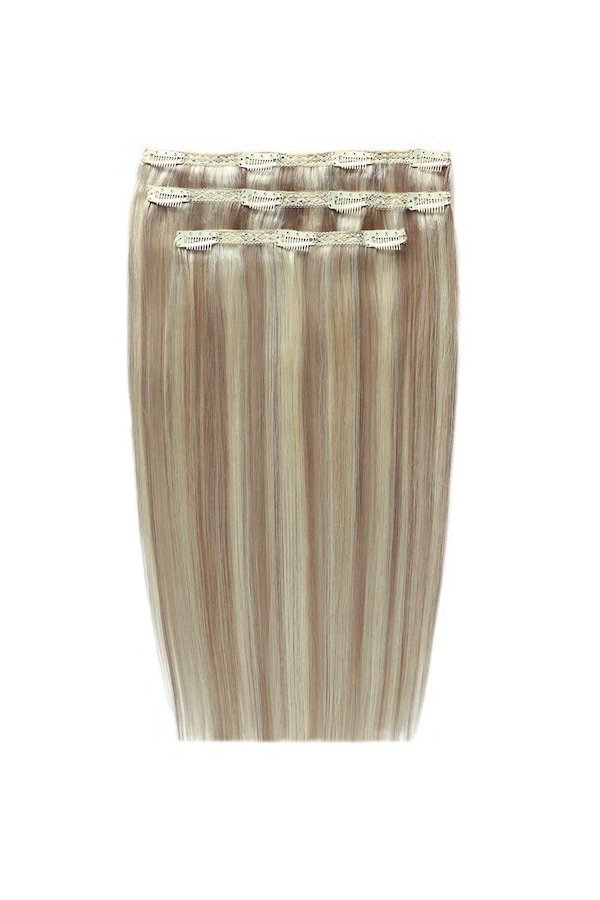 Beauty Works 18'' Deluxe Clip-In Extensions Champagne Blonde