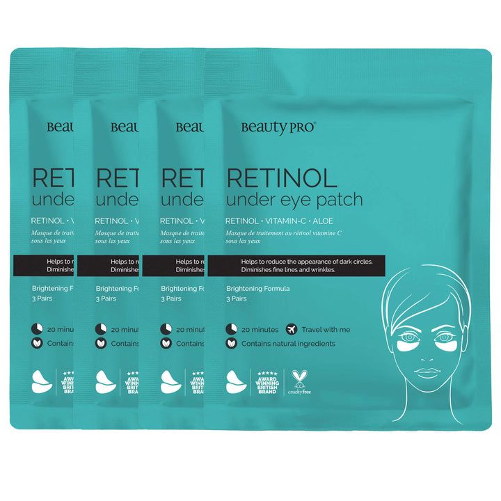 BEAUTYPRO Retinol Under Eye Patch Under Eye Mask -  Pack Of 4 image 1