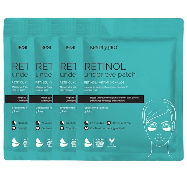 BEAUTYPRO Retinol Under Eye Patch Under Eye Mask -  Pack Of 4