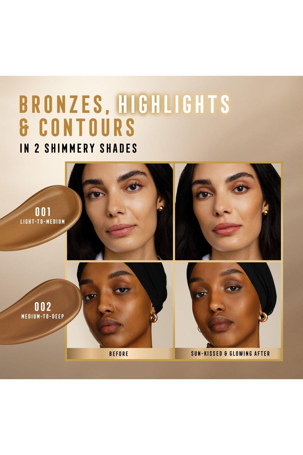 Max Factor Miracle Pure Golden Glow Bronzer Light To Medium image 4