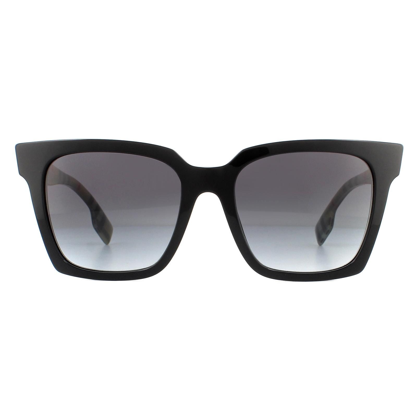 Burberry Square Black Grey Gradient BE4335 Sunglasses image 1
